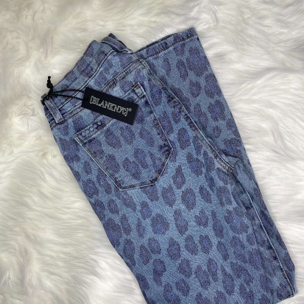 Blank NYC Cheetah Skinny Jeans